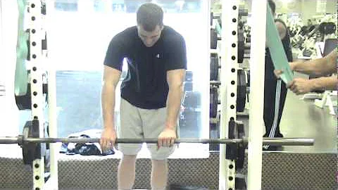 Attaching Bands for Reverse Bench