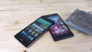 Sony Xperia M4 Aqua vs. Huawei P8 lite im Doppeltest (deutsch)