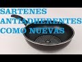 10 CONSEJOS PARA CUIDAR TUS SARTENES ANTIADHERENTES. 10 TIPS TO TAKE CARE OF YOUR PANS nonstick