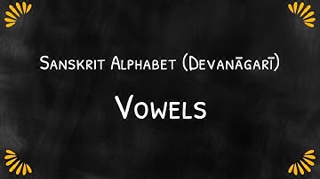 Learn to write vowels in #Sanskrit Alphabet (Devanagari)