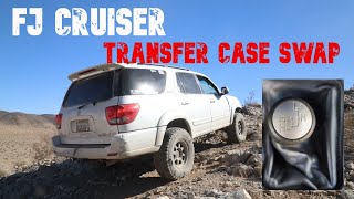 This Mod Will Make Your Toyota Unstoppable Offroad | SEQUOIA FJ TRANSFER CASE SWAP