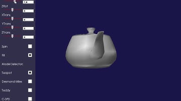 OpenGL C++ 3D Model Viewer
