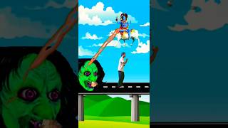 Har Har Mahadev 🚩 Run Coshita vs Elephant 🐘 Dog 🐕 & Goat 🐐 Funny VFX Shorts bhoot wala video #bhakti