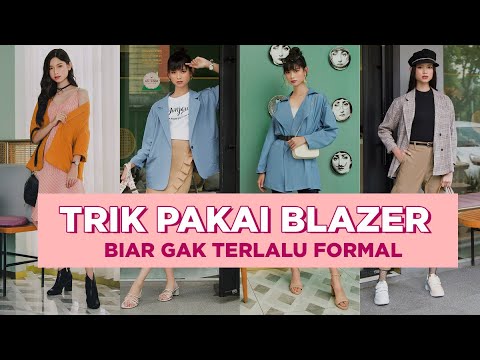 Video: Bagaimana Cara Memakai Blazer Dress Dengan Gaya Dan Kemana-mana?