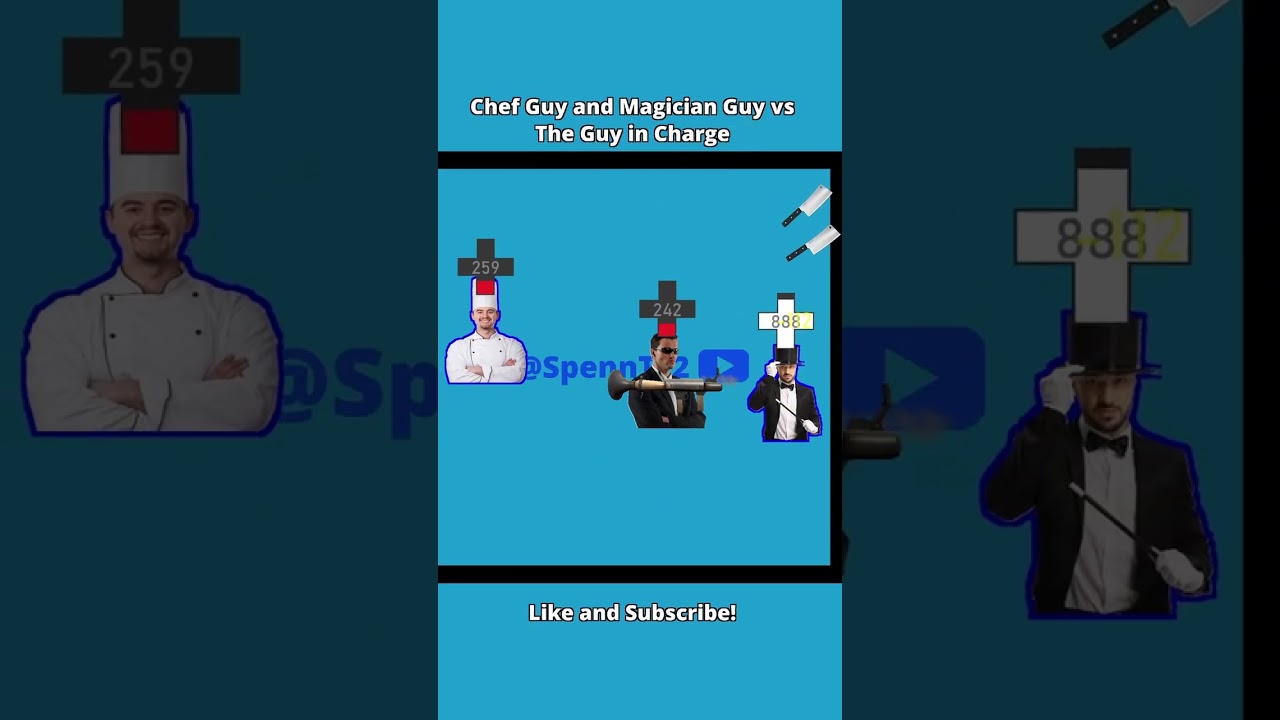 Chef and Magician Guy vs The Guy in Charge