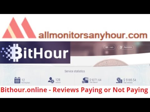 Bithour.online, Reviews Paying Or Not Paying ? #HYIP daily update, #all ...