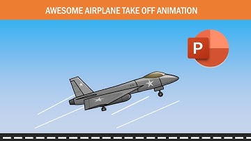 Create an Epic Airplane Takeoff Animation in PowerPoint! ✈️🚀 (Step-by-Step Guide) #pptAnimation