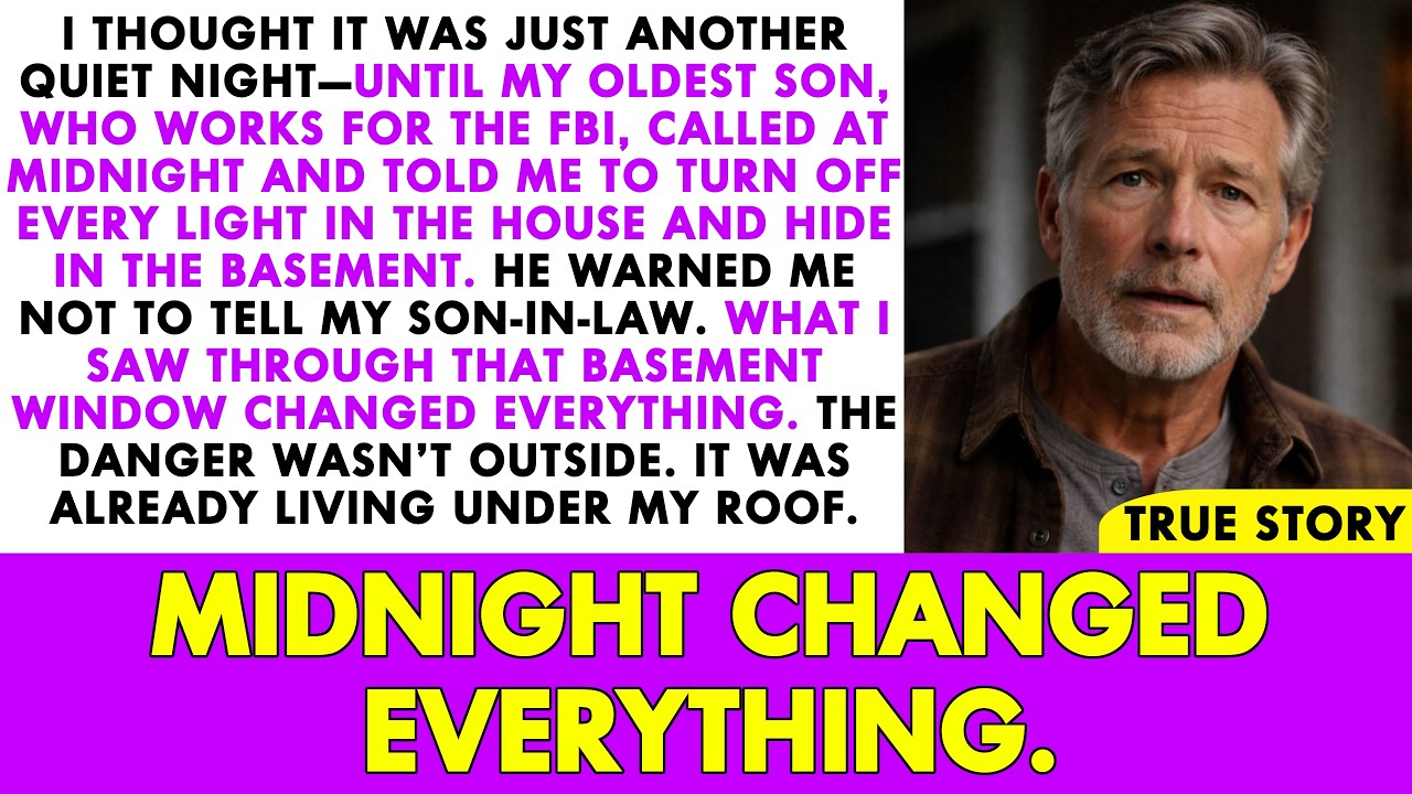 My FBI Son Called at Midnight… The Danger Was Already Inside My House.