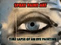 Spray Paint Art Eye