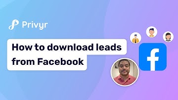 How to Download Leads from Facebook Ads Manager | Meta Business Suite | Privyr Tutorial