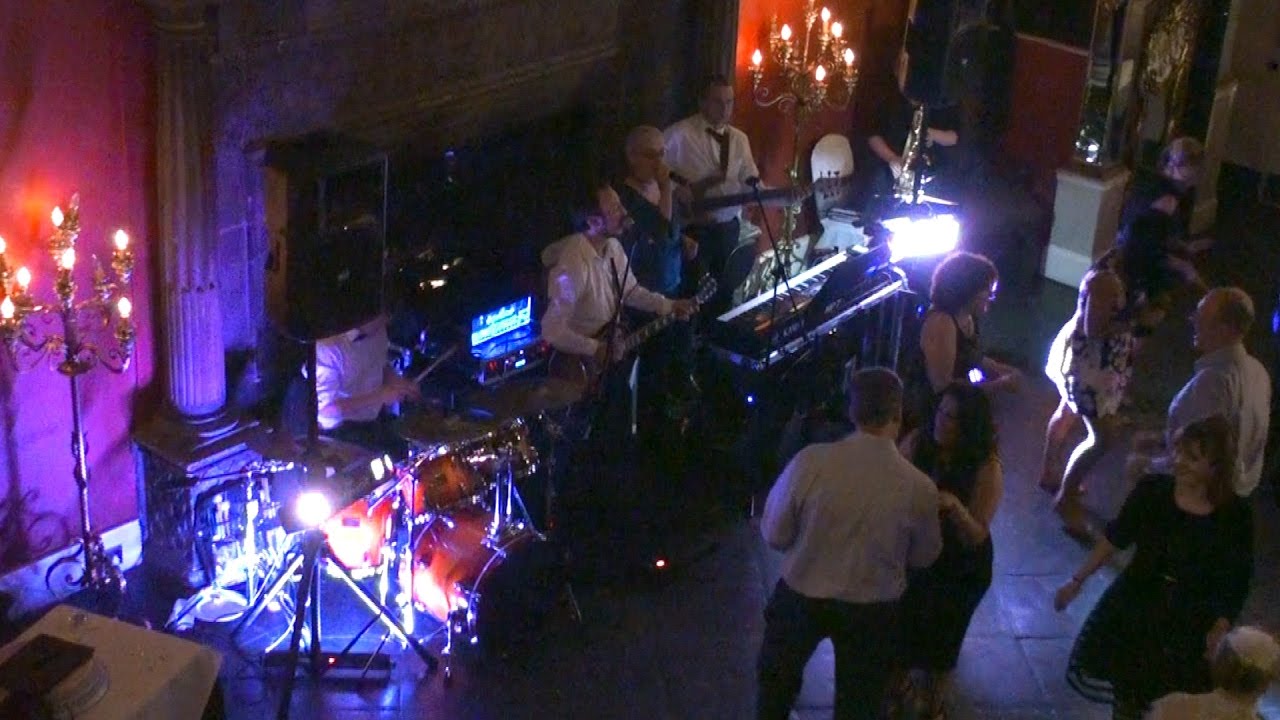 Knight Muse Band performing covers at Lumley Castle in County Durham