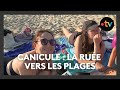 Ref:Q-e-WfA3CdU Canicule : les plages prises d'assaut apr�s 19h pour trouver un peu de fraicheur