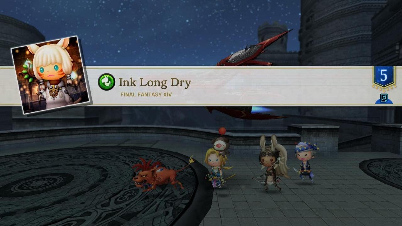 Theatrhythm Final Bar Line Ink Long Dry Perfect Chain 🎶