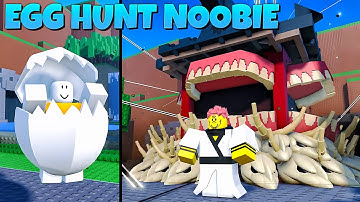 EGG HUNT!! Berburu EGG Noobie & Noob Rahasia SUKUNA 🗿🔥🗿
