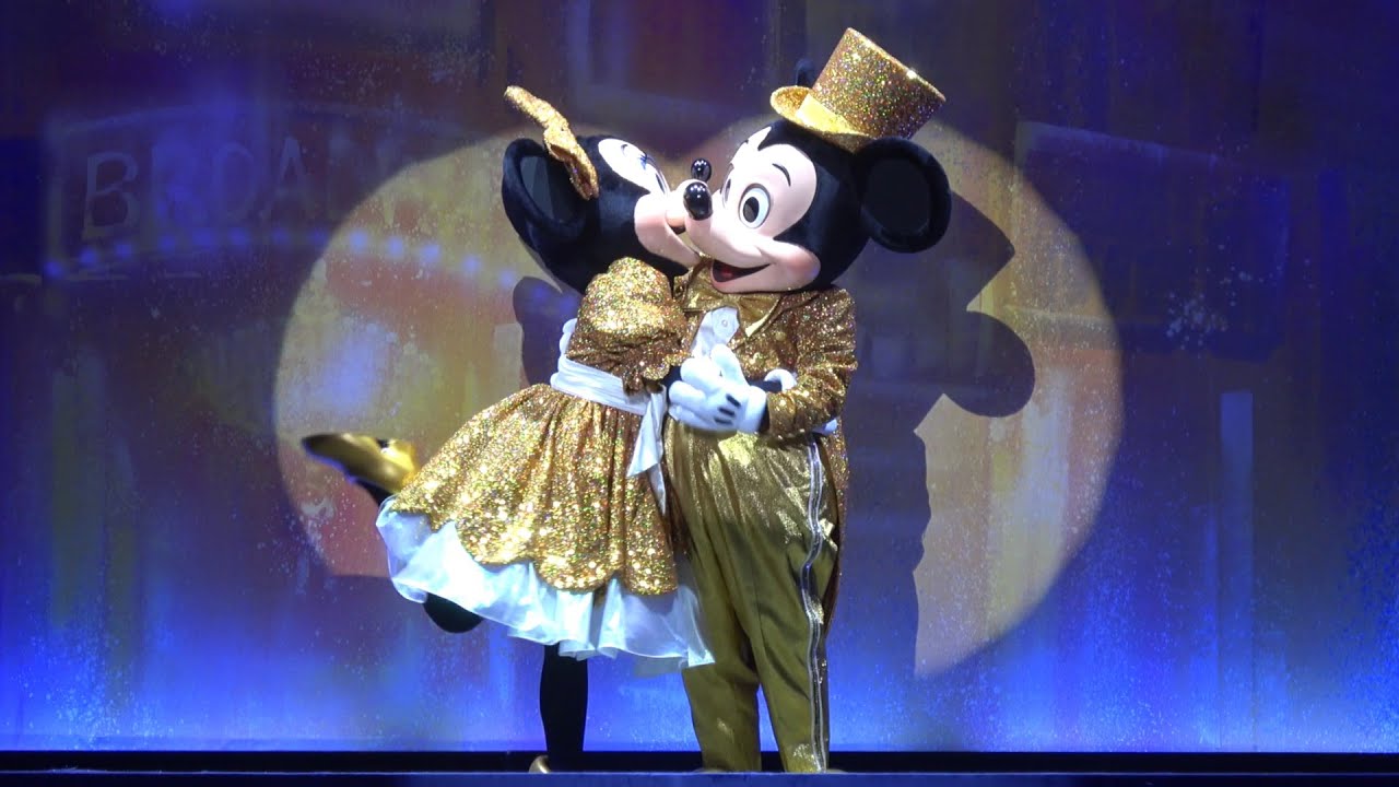 Tds 金色の衣装も素敵なミッキー ミニー ディズニー ファンパーティー Wonderful Mickey And Minnie Golden Costume Youtube