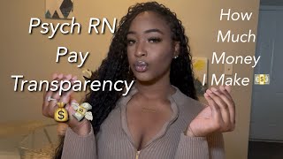 How Much Money I Make As A Psych Nurse | Psych RN Pay Transparency