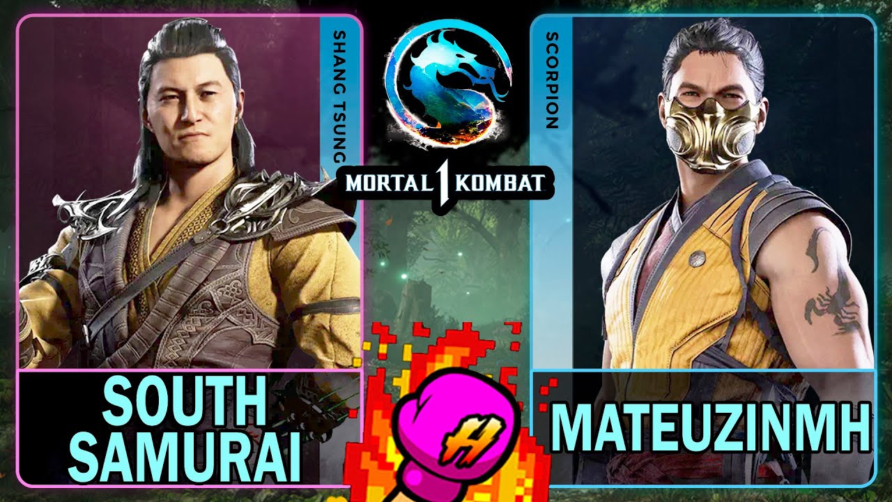 MK1 Южный Самурай (Шан Цун) против Матеузина MH (Скорпион) 🥊Mortal Kombat 1🥊4K 60ᶠᵖˢ