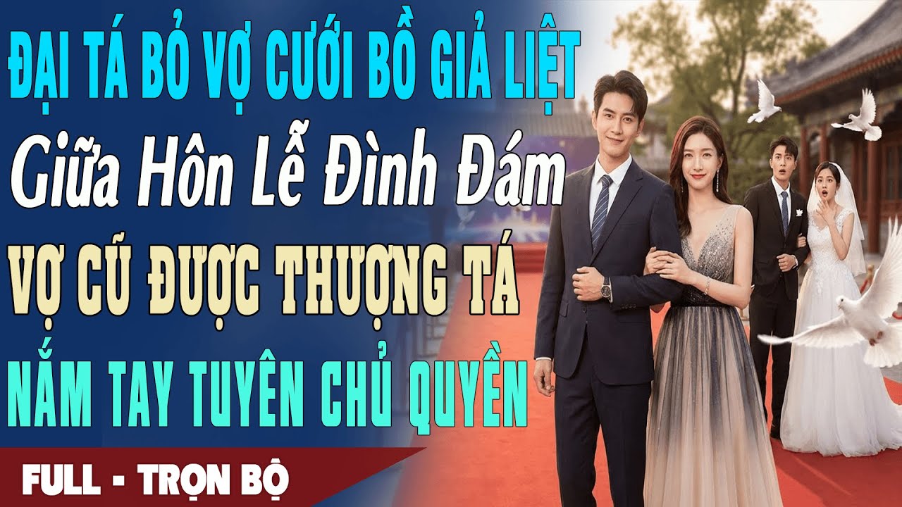Đại Tá Bỏ Vợ Cưới Bồ Giả Liệt, Giữa Hôn Lễ Đình Đám, Vợ Cũ Được Thượng Tá Nắm Tay Tuyên Chủ Quyền
