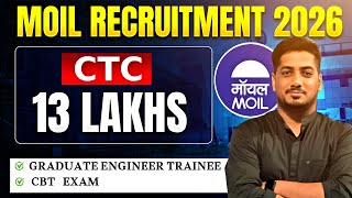 Moil Get Recruitment Bebtech Freshers Age Limit - 30 Yrs Rishabh Sir A.e.