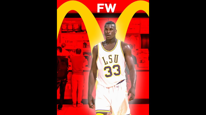 MCDONALD'S #trump #shaq #mcdonalds