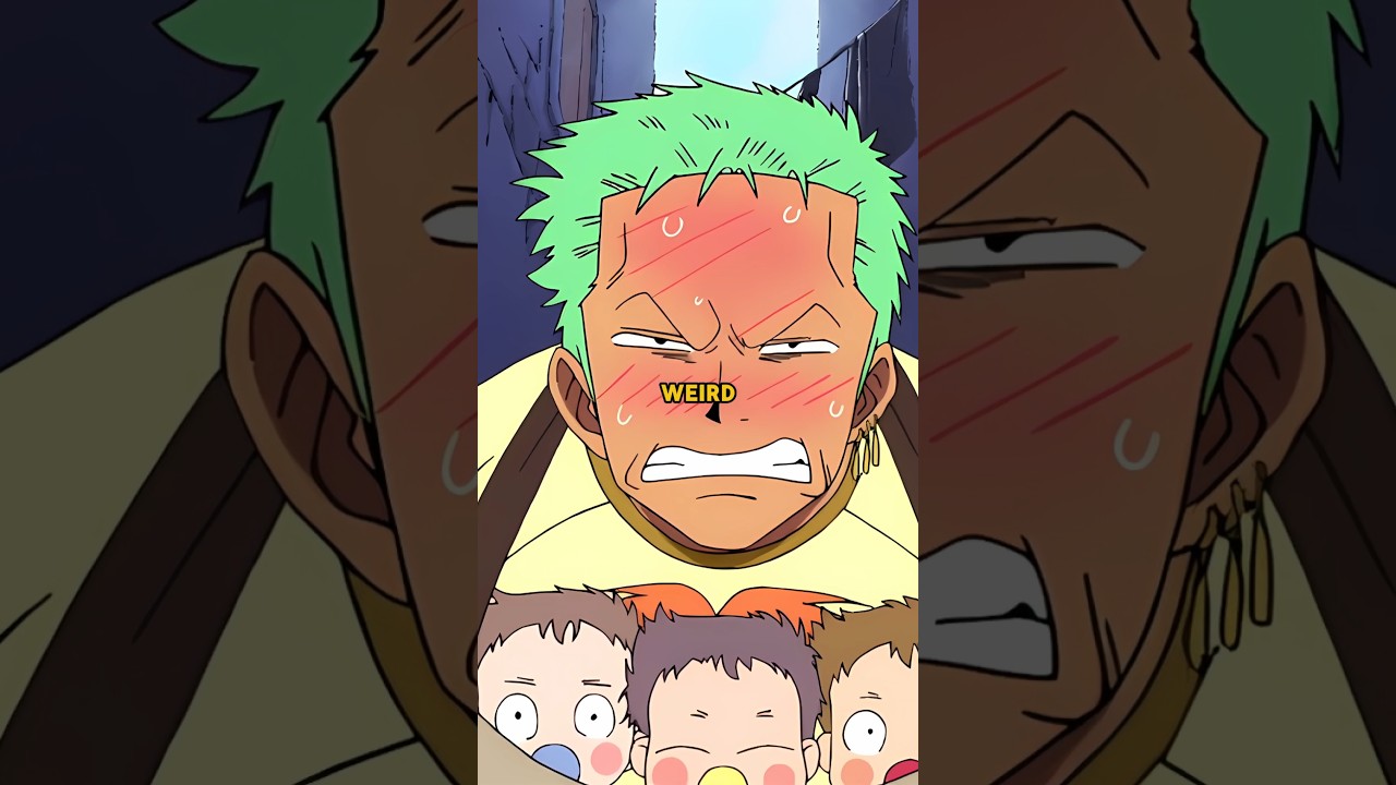 EVERY WEIRD HABIT OF ZORO #anime #onepiece #zoro #luffy
