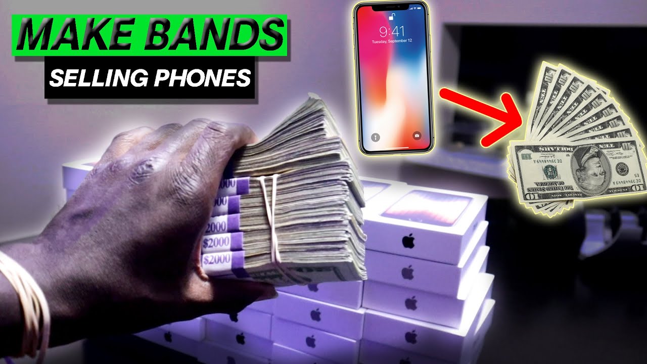 Bigg Ralph explains How he makes $500 every day flipping iPhones and how you can too.
