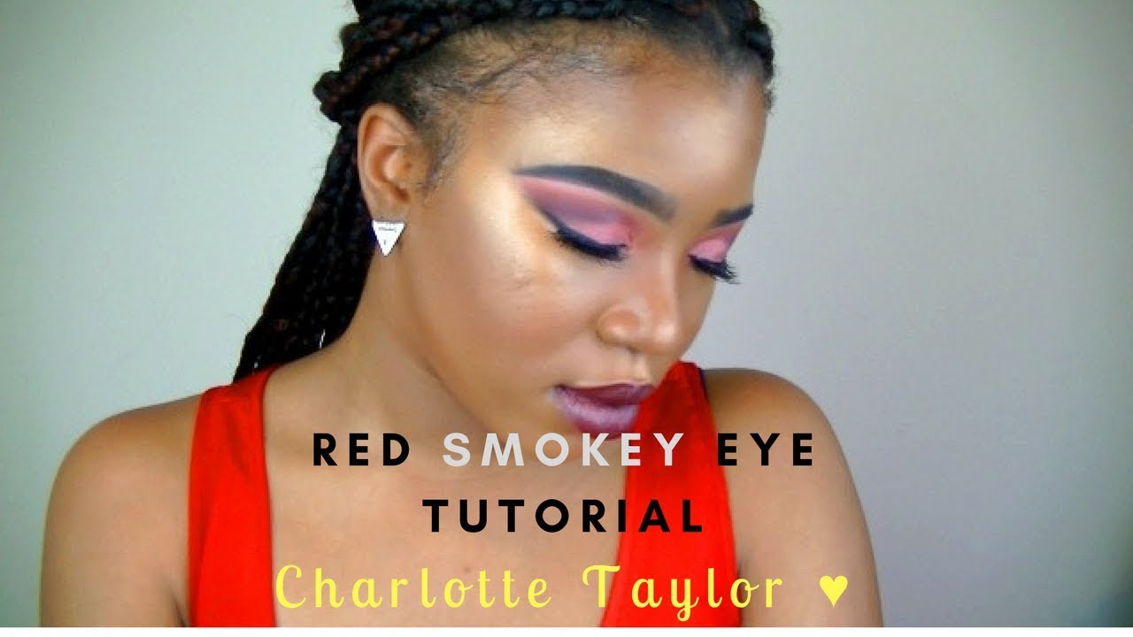 Red Smokey Eye Tutorial | Charlotte Taylor
