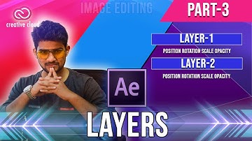 Adobe after fx tutorials part-3 layers 2020 HINDI  || Tutomator || Praveer das