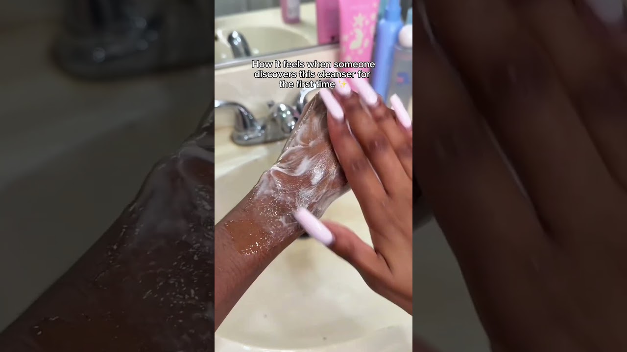 Double cleansing made easy! 🫧 