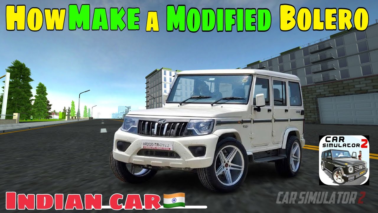 How To Download Indian Bolero Car Mod😱 How make a