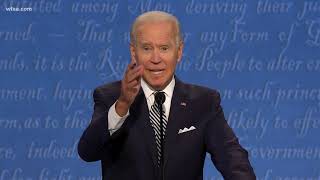 'You're the worst president America has ever had': Biden tells Trump at debate
