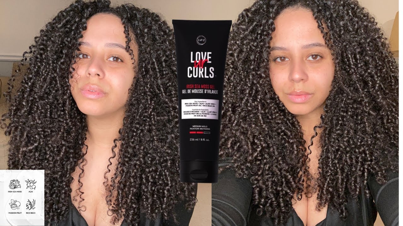 NEW LUS BRANDS IRISH SEA MOSS GEL first impressions YouTube