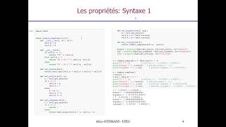 Cours n°3: Programmation Orientée Objet avec Python
