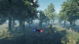 Drone in Meadow Environment HDRP with Malbers Animal Controller