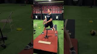 How the stride excelerator enhances pitching velocity #pelvicstability#lowerhalf #pitchingtips