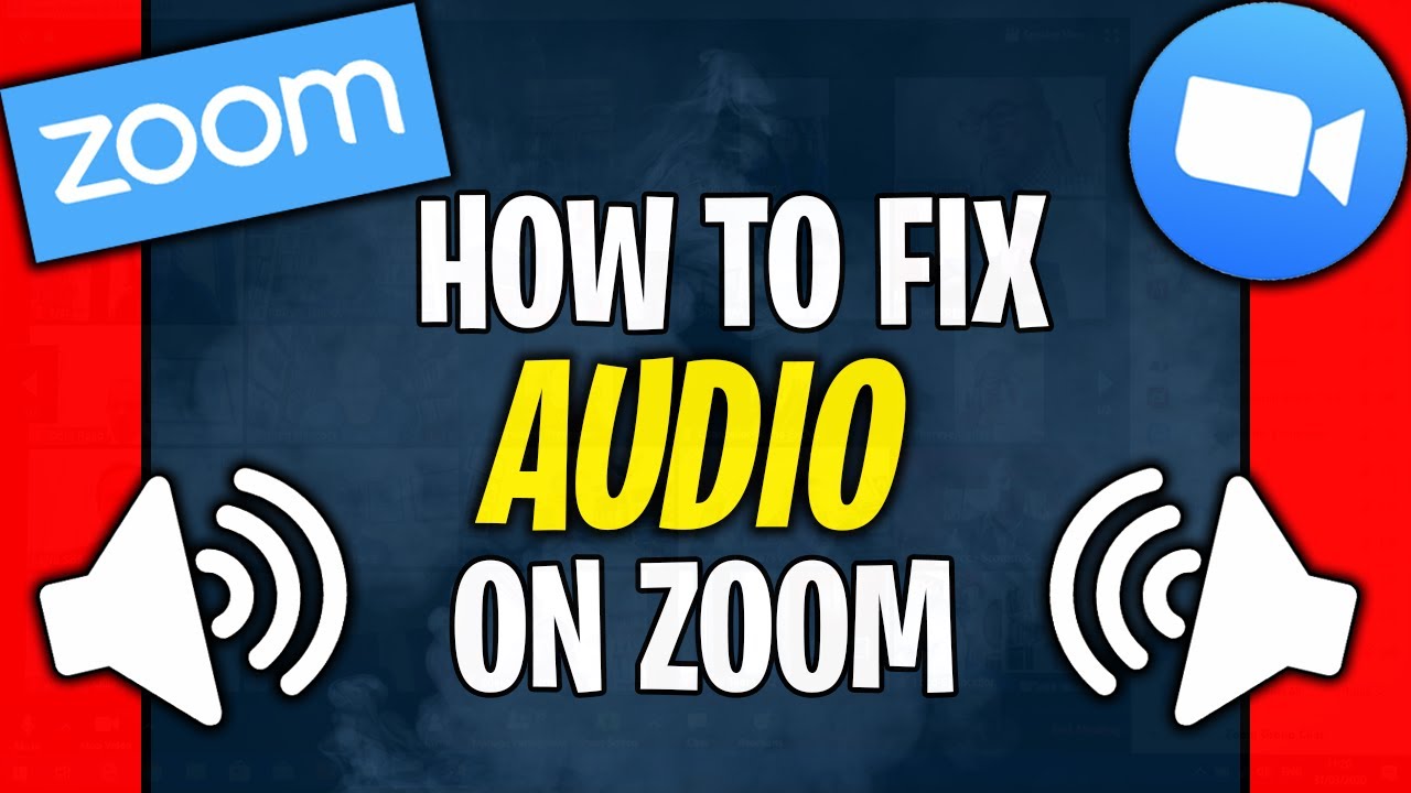 zoom presentation audio not working