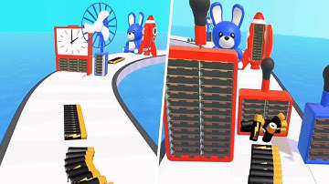 Battery Run 🌈🔋⚡️ All Levels Gameplay Trailer Android,ios New Game