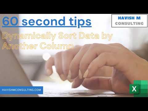 041 - DYNAMICALLY SORT DATA BY ANOTHER COLUMN