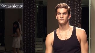 Sexy Male Models Backstage At Ermenegildo Zegna Spring 2013 Milan Mens Fashion Week Fashiontv