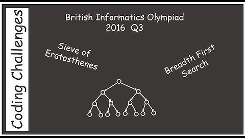 British Informatics Olympiad (BIO) 2016 Q3 - Sieve of Eratosthenes