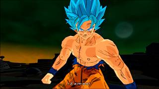 Trunks, Goku & Vegeta vs Fusion Zamas | Modo Historia | DBZ: BT4 Beta 14