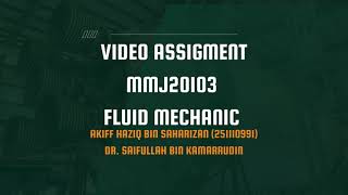 Video Assignment Fluid Mechanics 