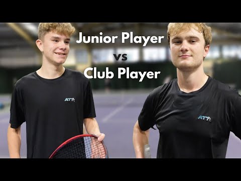 14 Year Old Junior vs Advanced Club Player (Tie Break to 10)