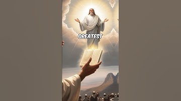 What does Jesus say is the second greatest commandment? #Jesus #shorts