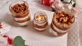 تحلية الكنافة لذةولا أروعبزاف بنينةوقوام خفيف للسهرات الرمضانيةأنصحكم تجربوهاdelicious knafeh cups