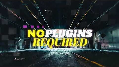 Royalty Free | After Effects Template Parallax Glitch Opener