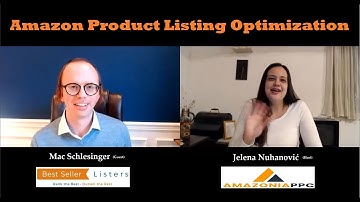 Amazon Product Listing Optimization Tactics with Mac Schlesinger