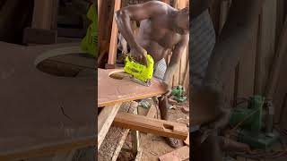 Master Carpenter at Work | Perfect Circle Cutting with Jigsaw