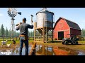 Building Wind Mill &amp; Granary | Ranch Simulator Gameplay #11