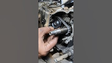 Hero Hf Deluxe Bs6 Timing Chain Change #timing #timingchain #automobile